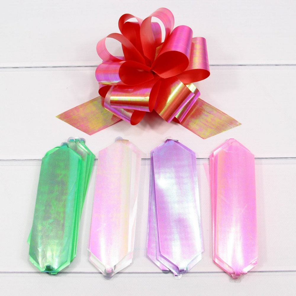 Бант Шар 5см Набор 5 шт перламутровый репс (Микс)