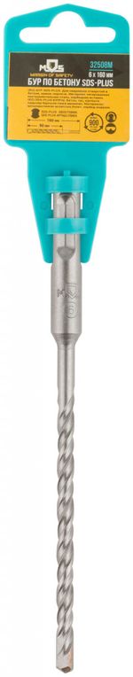 32508М Бур по бетону SDS PLUS с двойной резьбой 6х160мм MOS