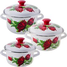 Набор кастрюль КМЗ Андорра-1 6 пр.