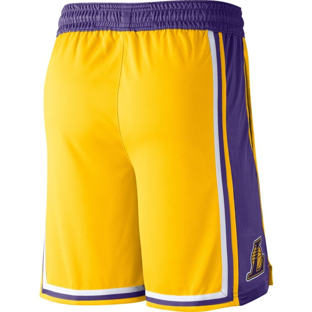 Шорты Nike NBA Los Angeles Lakers Swingman Road Short Yellow