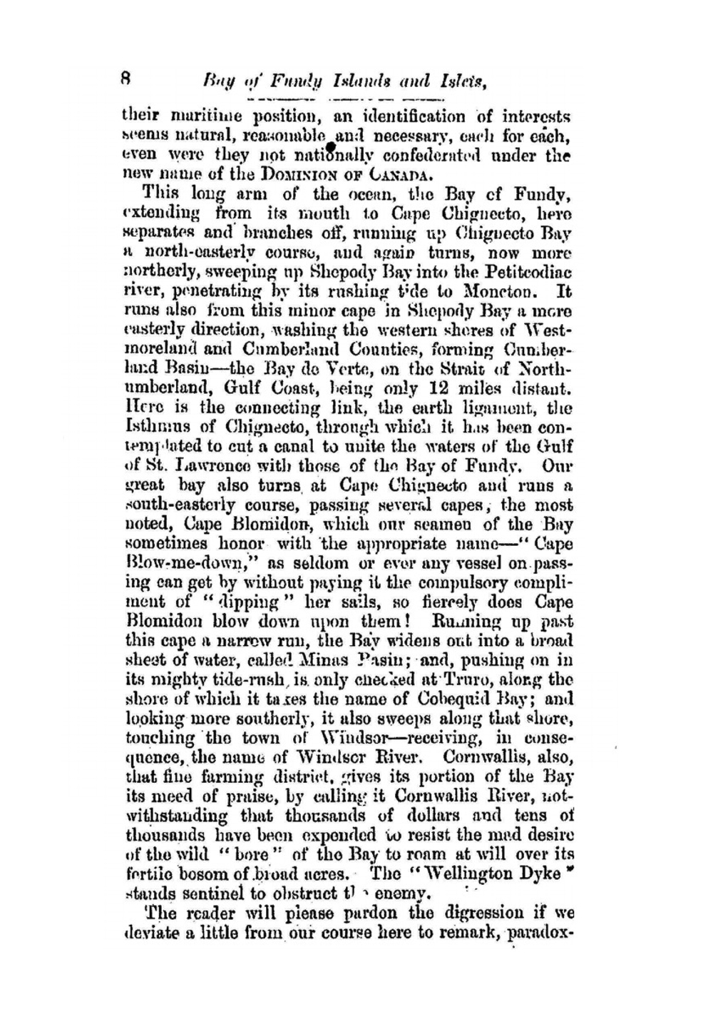 History of the islands and islets in the Bay of Fundy, Charlotte County, New Brunswick | J.G. Lorimer