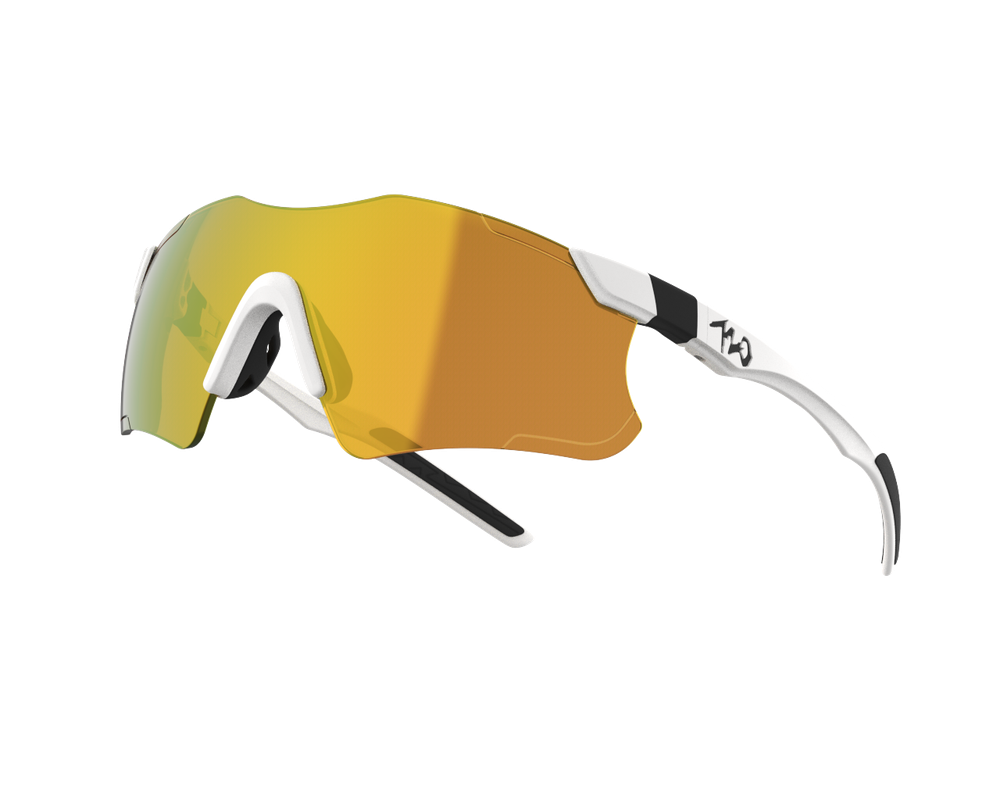 Спортивные очки 720armour Elfo / Matte White / Gold Lens