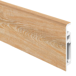 Плинтус из вспененного ПВХ Aberhof Luxe Дуб Валлийский 70х13х2000 мм