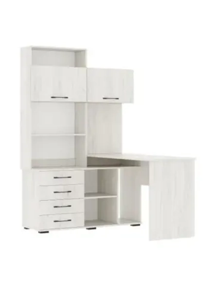 Стол компьютерный угловой с ящиками 138,4х57х187 см