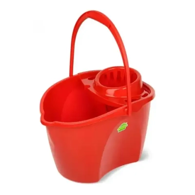 Ведро овальное 12л с отжимом и сливом Престо