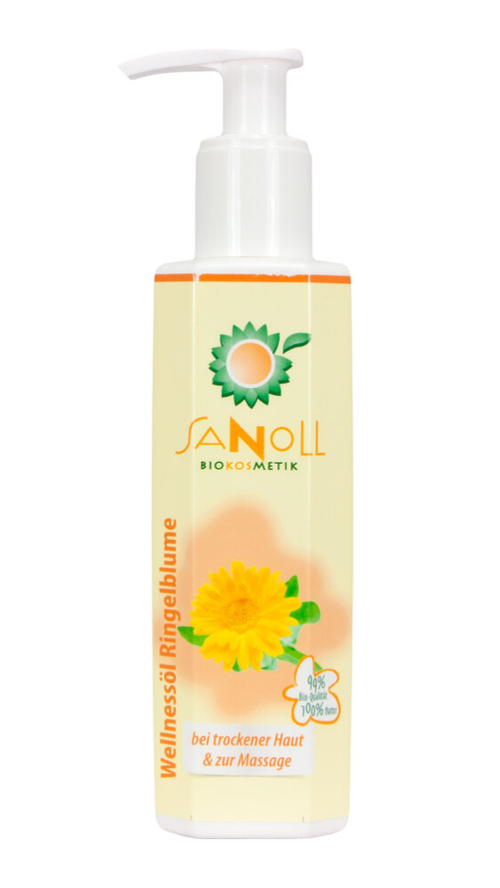 Масло календулы Sanoll Wellness, 150 мл