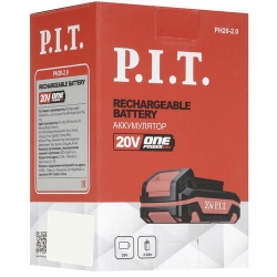 Аккумулятор Р.I.T PH20-2.0 OnePower 20В 2Ач Li-Ion
