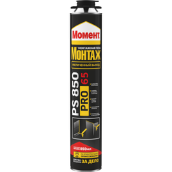 Пена монтажная Момент 3048201 Монтаж PRO 65 PS850 850мл | Момент