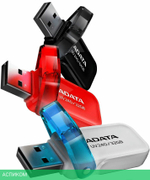 USB Flash-накопитель A-Data UV240 32GB черный