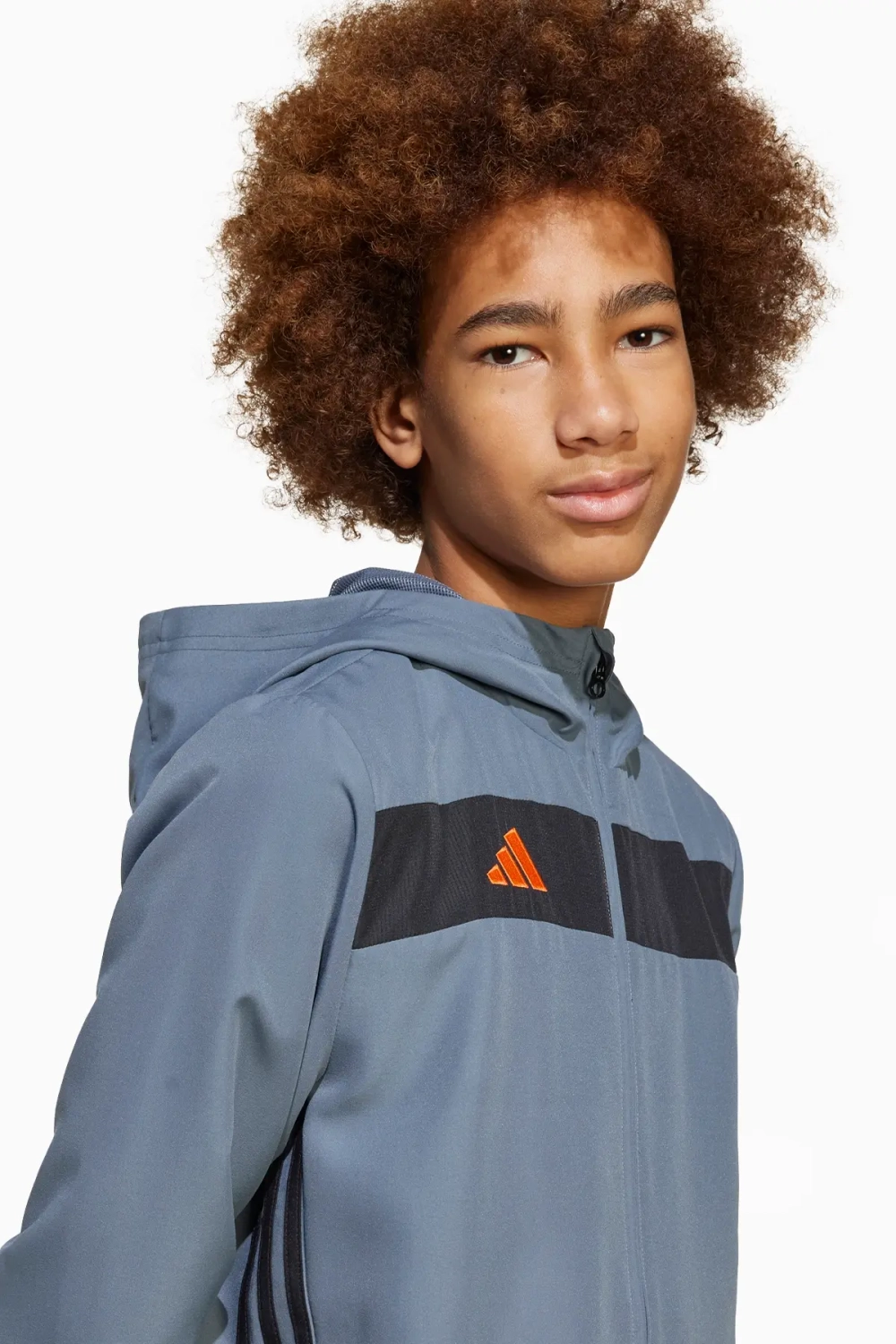 Кофта adidas Tiro 25 Essentials Woven Junior - серый