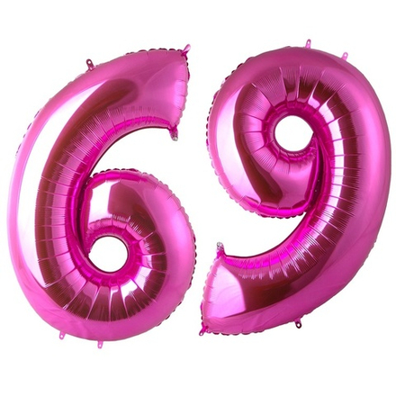 Г ЦИФРА 6/9  40" Розовый