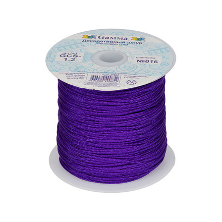 Шнур декоративный, GSC, №016, 1.2мм