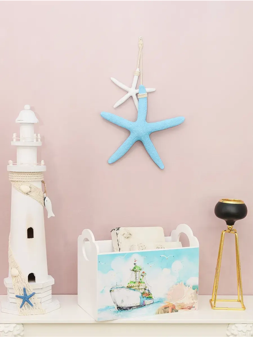 Декор для дома на стену "Морские звезды"