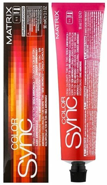 Matrix Краска для волос без аммиака SoColor Sync Pre-Bonded 10MM Очень-очень светлый блондин мокка мокка, 90 мл