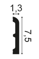 Плинтус SX183