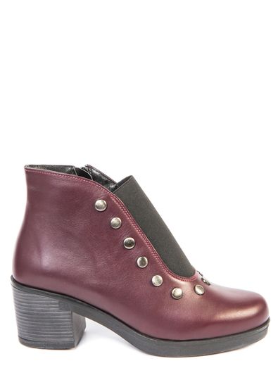 Женские полусапоги | 3384 (бордовый)