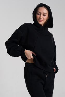 Костюм худи + брюки клёш