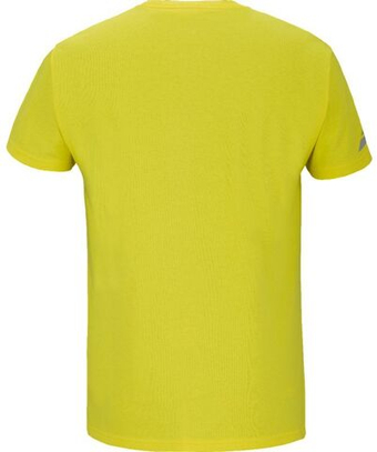 Мужская теннисная футболка Babolat Exercise Message Men - желтый