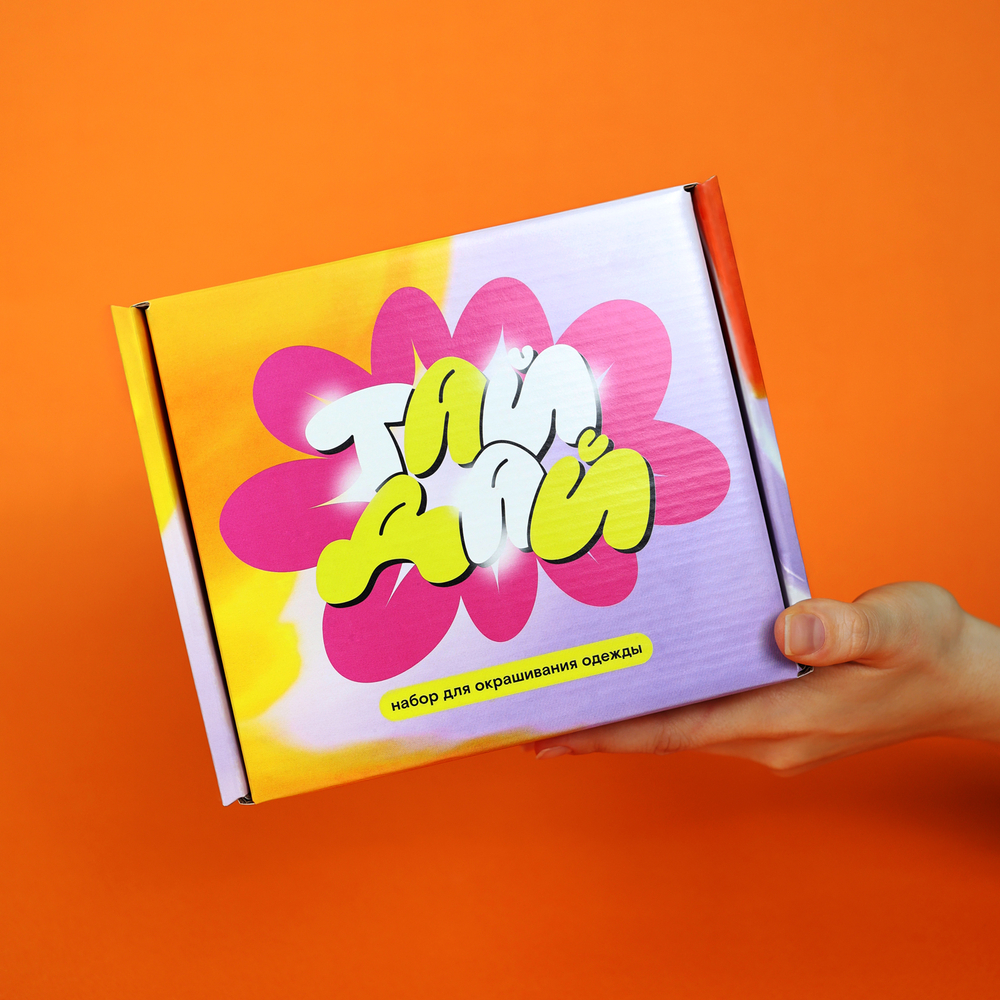 Набор тай-дай с футболкой