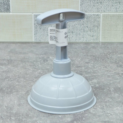 Вантуз "Disco" D125мм серебряный