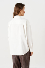 23267 Блузка женская (молочный)