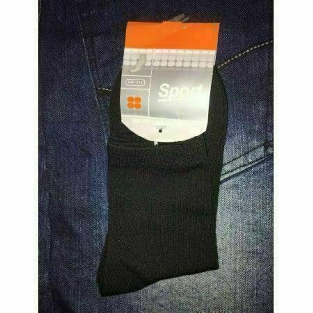 Мужские носки черные спортивные Sport