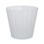 Горшок для цветов InGreen Sand Cristallo D160мм, 2л прозрачная вода