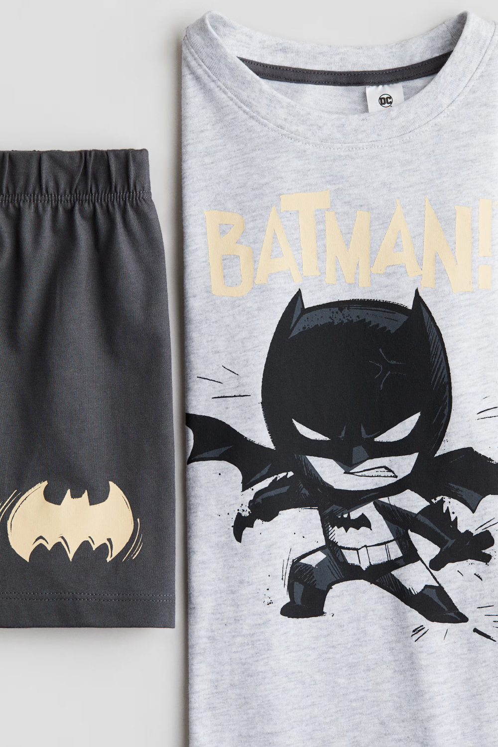 H&M Пижамный комплект с принтом, серый