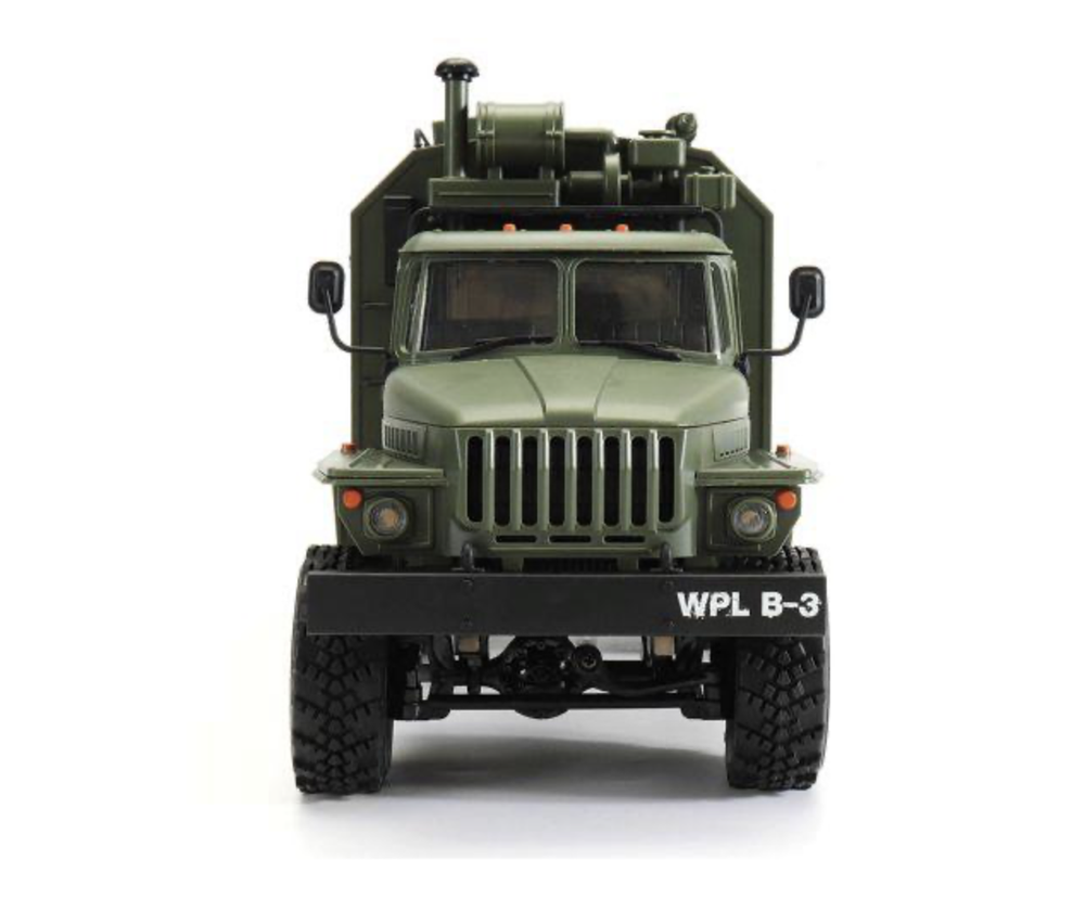 Радиоуправляемый внедорожник WPL Советский военный грузовик Урал 6WD RTR масштаб 1:16 2.4G - WPLB-36