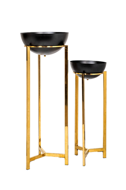 Набор подставок под цветы 2шт Garda Decor 57EL-FP03