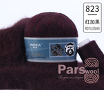 Пряжа Mink Wool (пух норки с синей этикеткой), 50г, 350м, 90%пух норки,10%полиамид (цена за 1 шт)