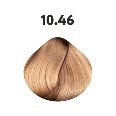 10.46 крем-краска KAARAL AAA Color Collection очень очень светлый медно-розовый блондин - 100 мл.