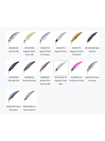 Воблер для рыбалки DUO Rough Trail Blazin 70, ANAZ173 Sagoshi Blue Pink Zebra, 70 мм, 20 г, быстро тонущий, минноу