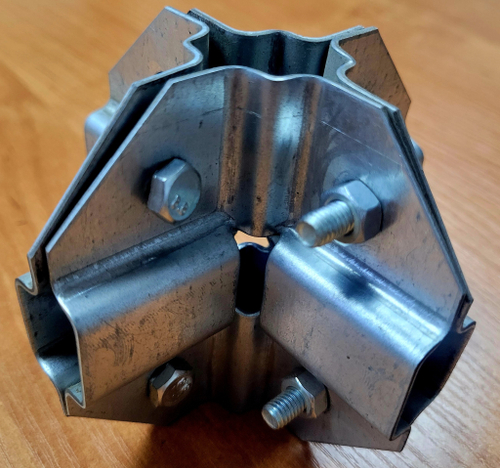 Краб система 6-ти сторонняя 20х20 толщ. 1,5мм(комплект)