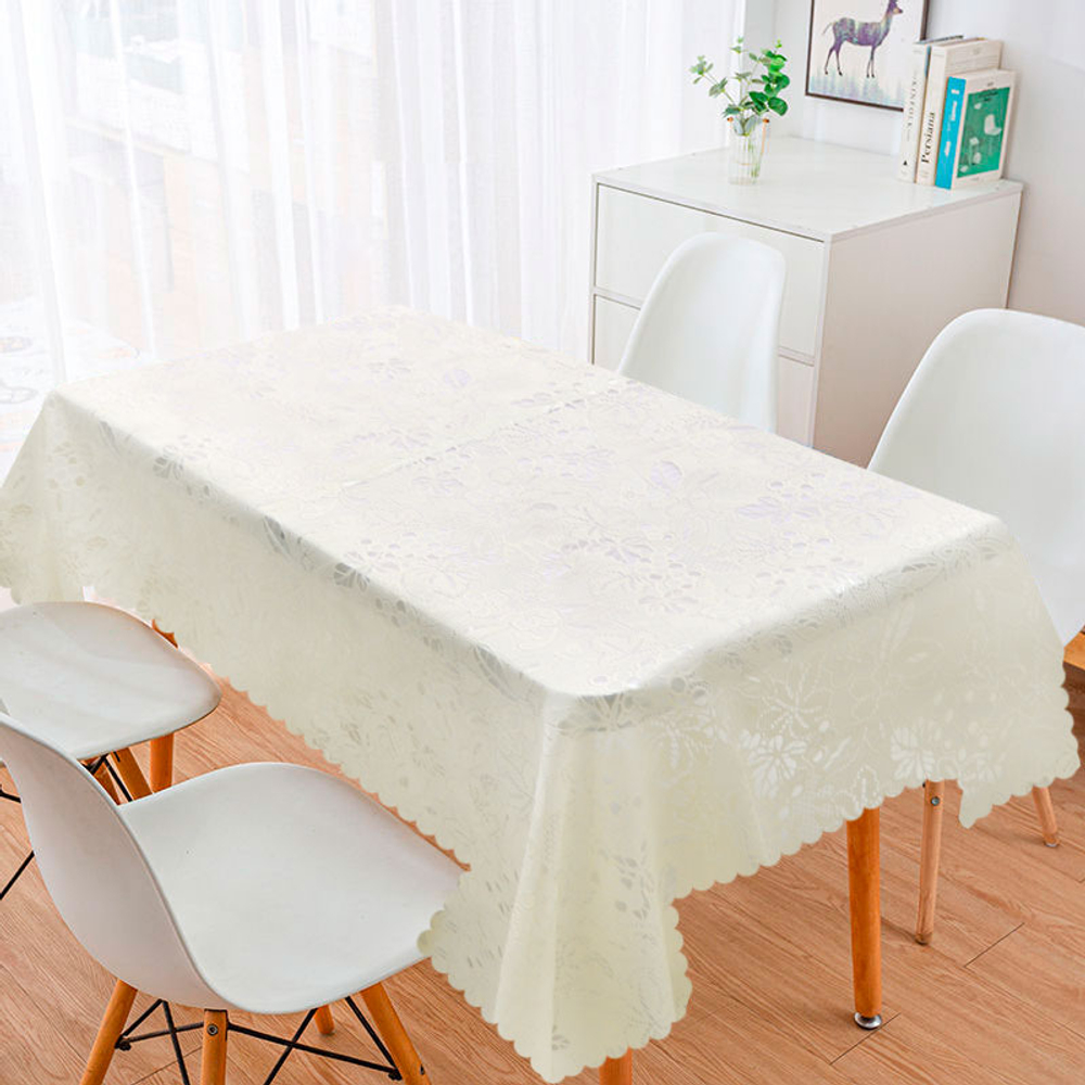 Клеенка столовая 137см*20м, ПВХ, NN-1008583