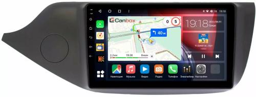 Магнитола для KIA Ceed 2 (JD) 2012-2018 (рамка матовая) - Canbox 9098 Qled, Android 10, Быстрая, SIM-слот