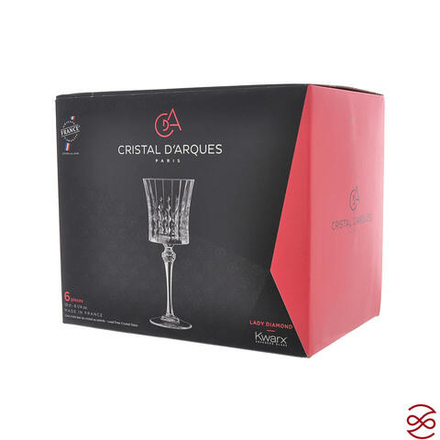 Набор бокалов для вина Lady Diamond 190 мл (6 шт)