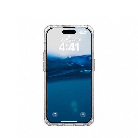 Чехол Uag Plyo для iPhone 15 Pro 6.1", цвет прозрачный (Ice)