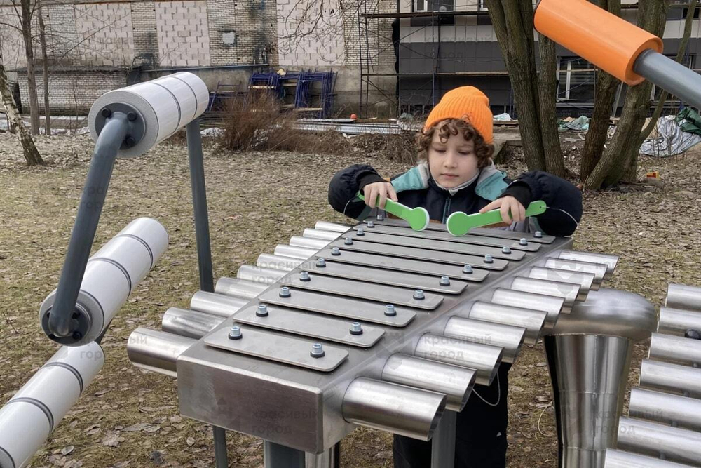 Металлофон из нержавеющей стали тип-1