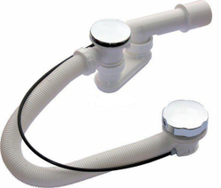 Слив-перелив для ванны, полуавтомат Jacob Delafon  E70174-CP  хром