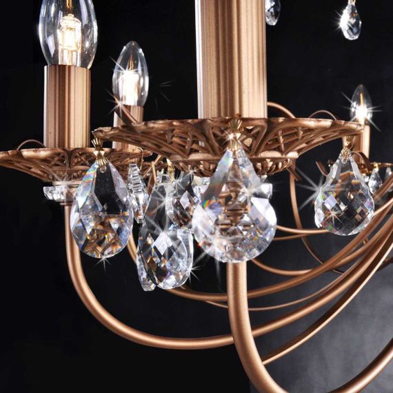 Подвесная люстра Citilux Марлен Кофейная CL411161