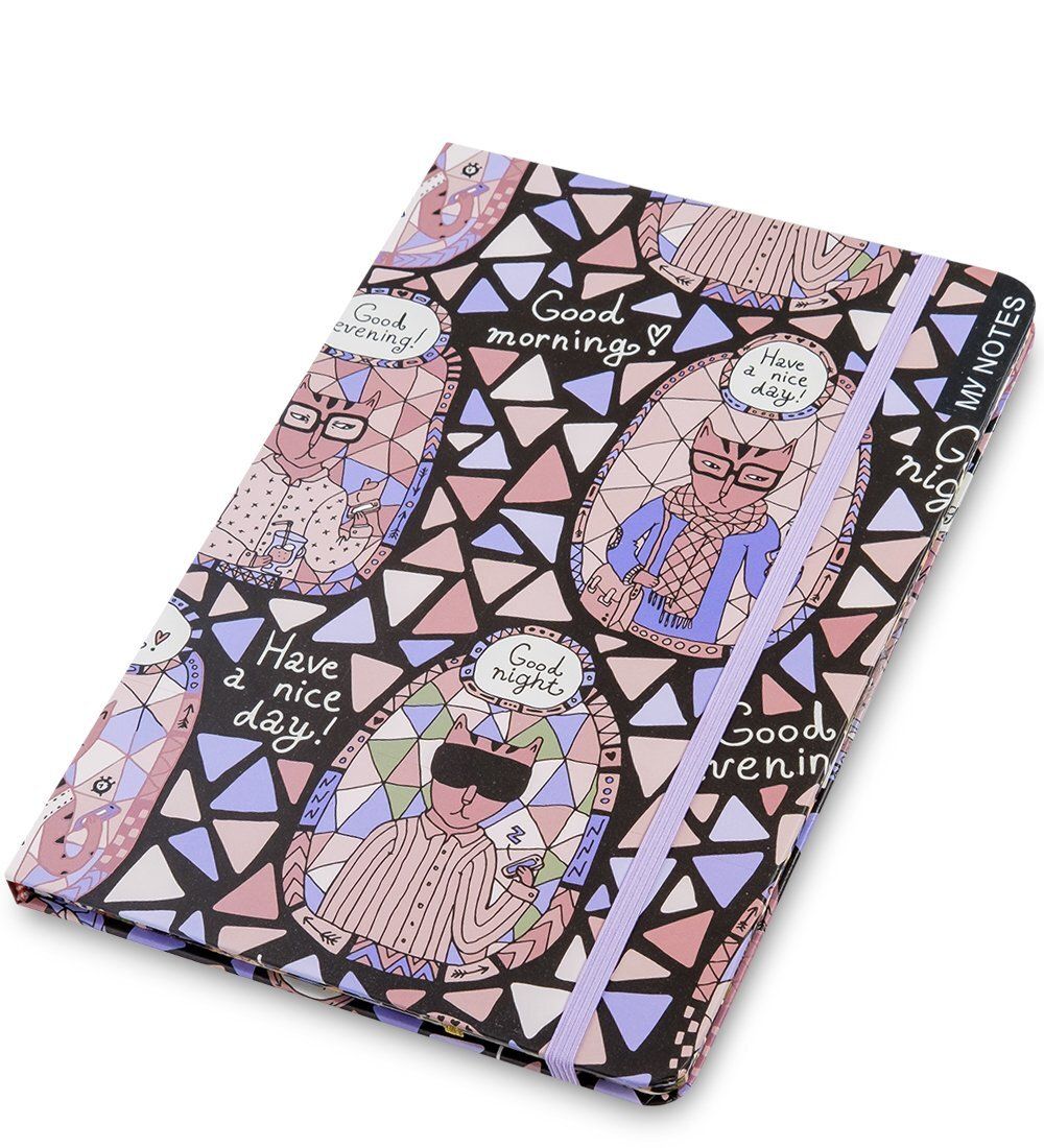 BM-21/3 Блокнот бол. «Богемные коты» (твердая обложка)