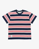 Футболка Меч SS23 Stripes  White/Navy/Red Белый/синий