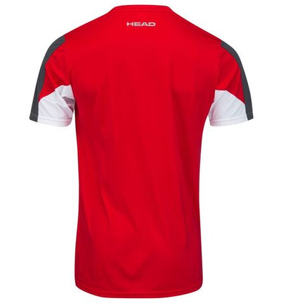 Мужская теннисная футболка Head Club 22 Tech T-Shirt M - red