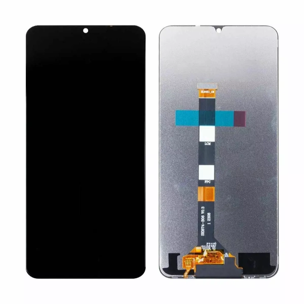Дисплей для Realme C53/C51 с тачскрином Черный - Оптима