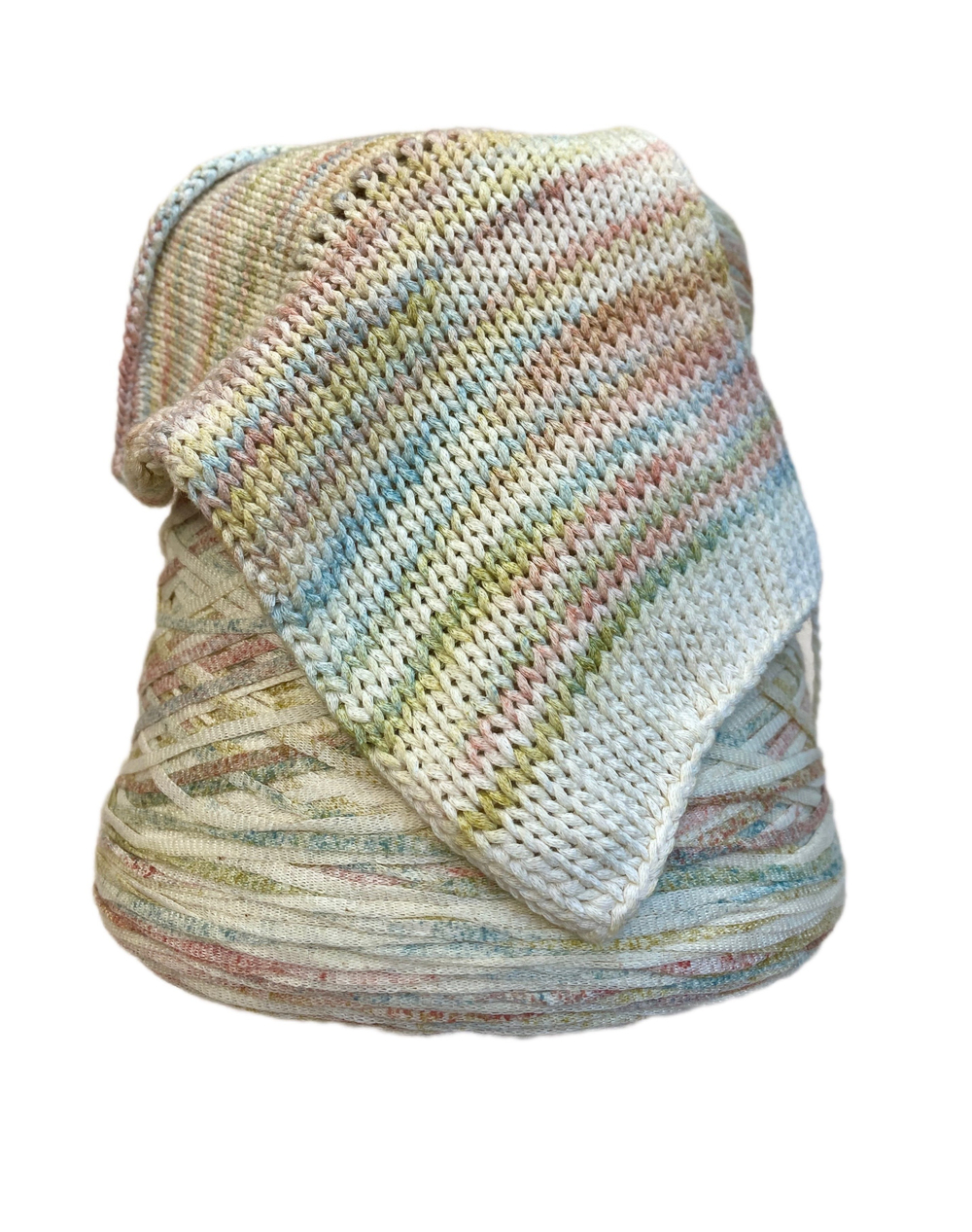 Пряжа на бобине -220 г (Италия) 100% ленточный хлопок 100г-160м