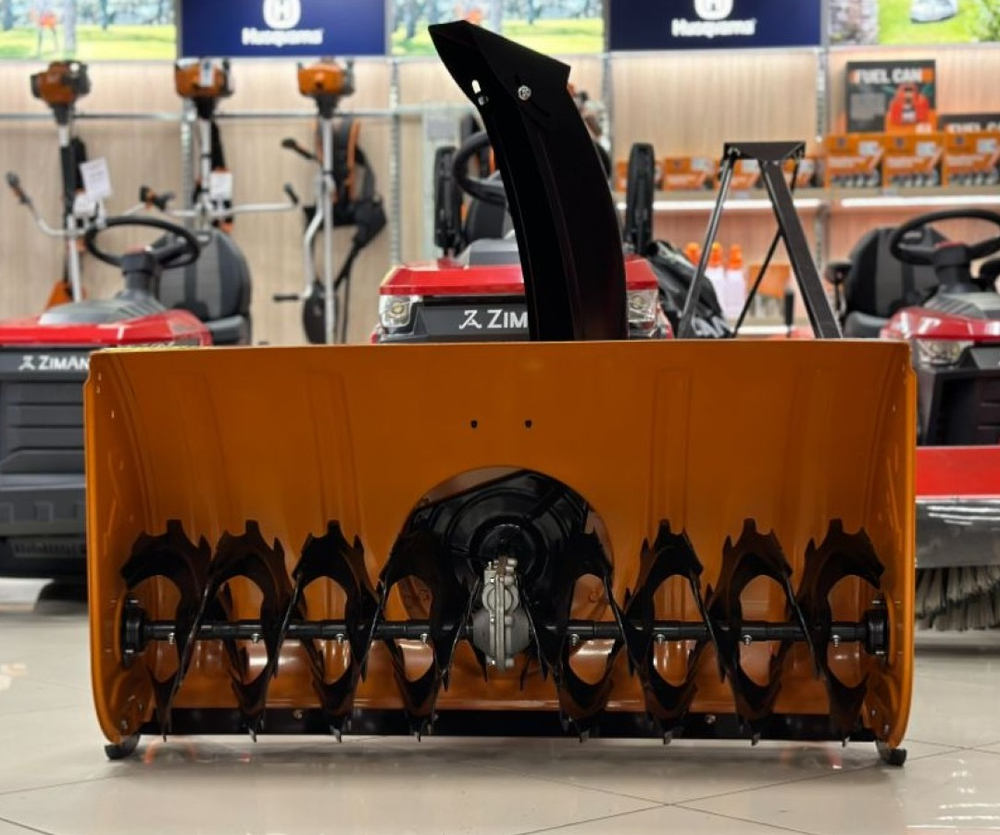 Снегоуборочный трактор ZimAni TC97HLD с 2-х снегоотбрасывателем