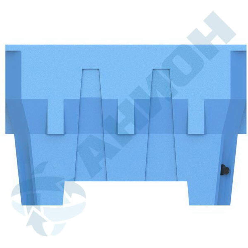 Изотермический контейнер 480 л Анион 480 л.(1210x800x800см;синий) - арт.559521