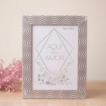 Фоторамка 13*18см «Верона» бежевый, пластик