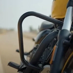 Дуги безопасности Royal Enfield, черного цвета, арт. KXA00007